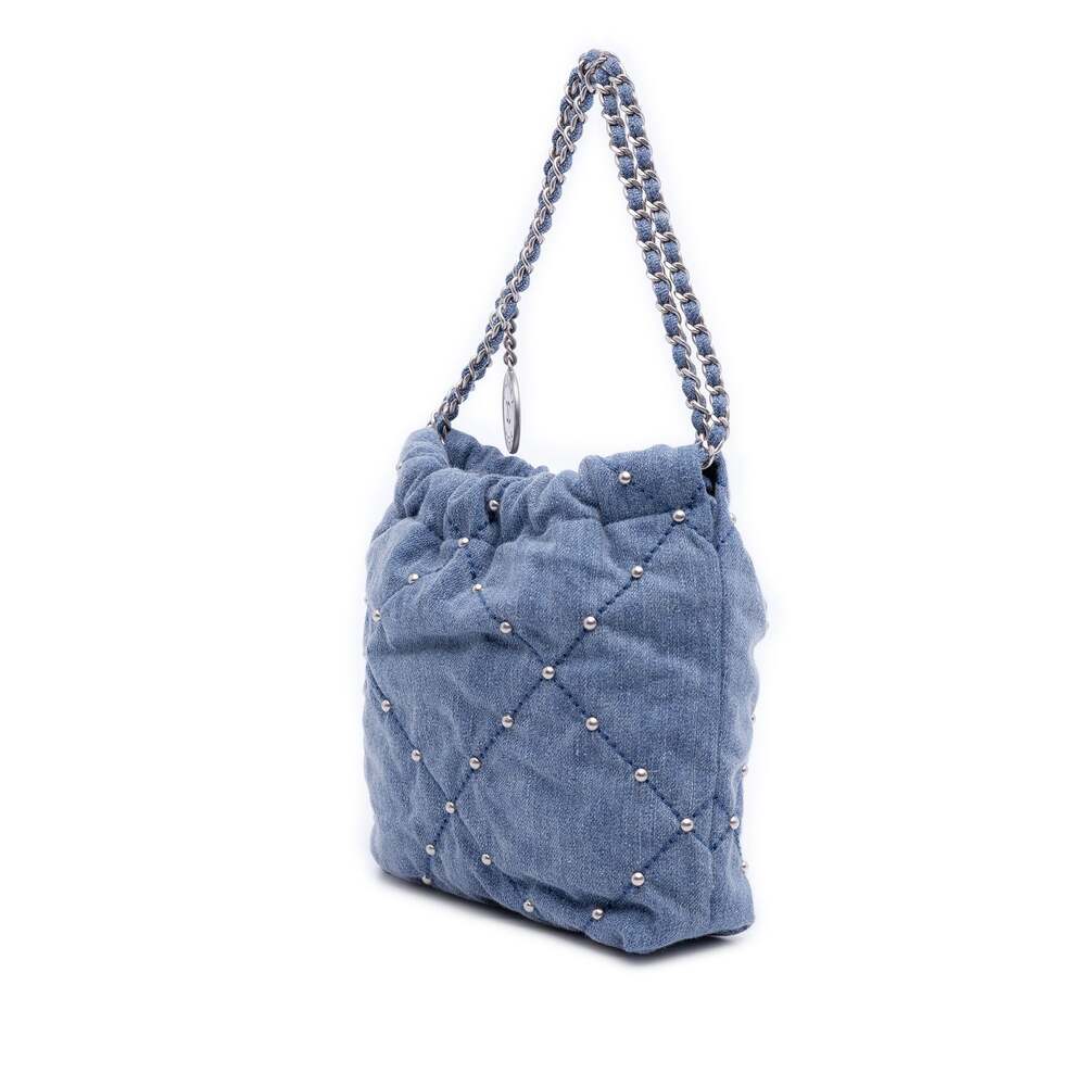 Chanel 22 Chain Hobo Quilted Studded #260401C47B - Picture 2 of 9